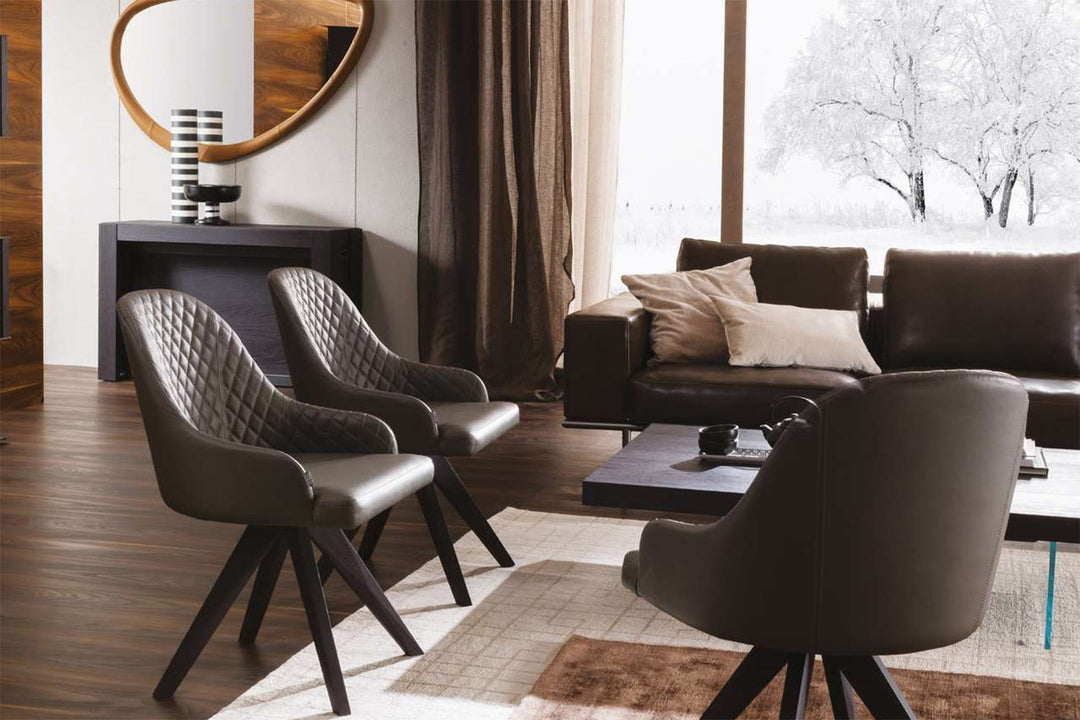 Olimpia Armchair Dining Chairs Ozzio Italia