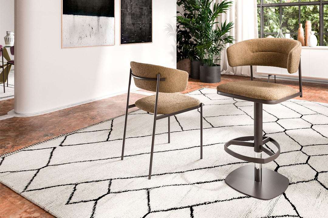 Petra Bar Stool Bar + Counter Stools Ozzio Italia