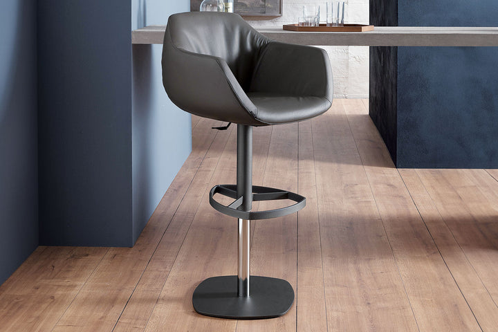 Piquet Adjustable Bar Stool Bar + Counter Stools Ozzio Italia