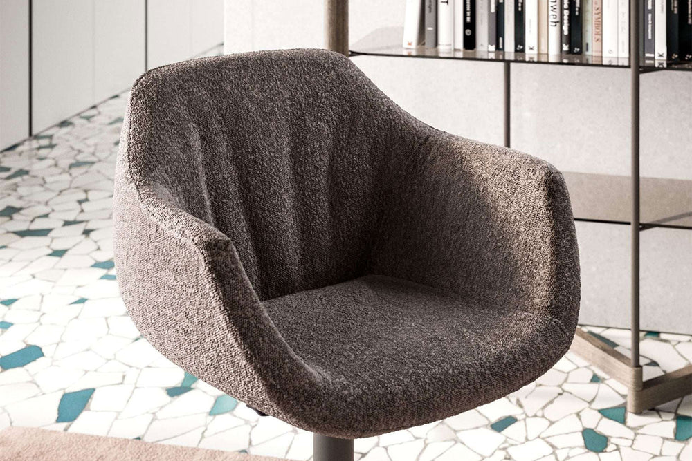 Piquet Adjustable Bar Stool Bar + Counter Stools Ozzio Italia