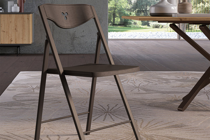 Plio Folding Chair Dining Chairs Ozzio Italia