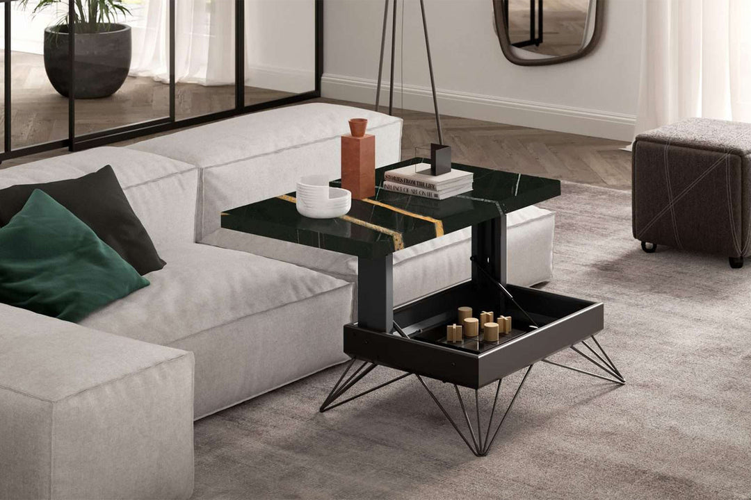 Radius Lift-Up Coffee Table Coffee Tables Ozzio Italia