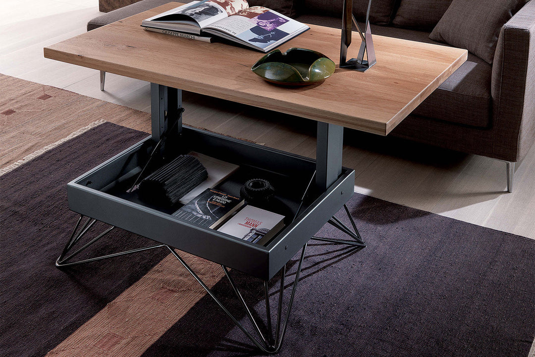 Radius Lift-Up Coffee Table Coffee Tables Ozzio Italia