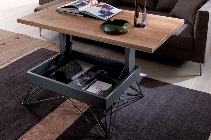 Radius Lift-Up Coffee Table Coffee Tables Ozzio Italia