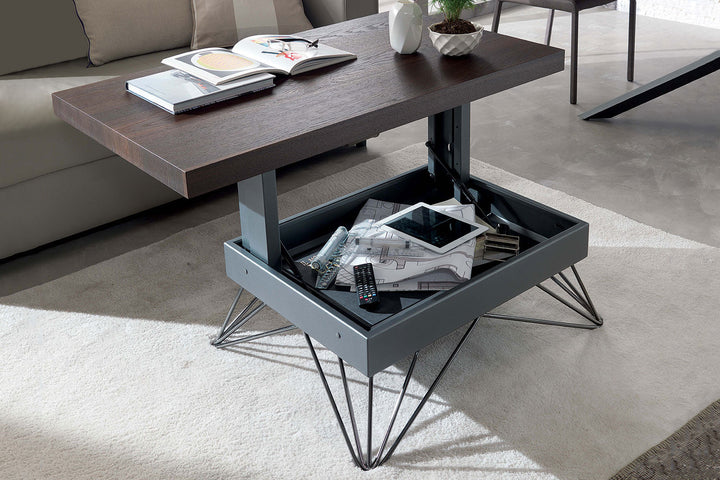 Radius Lift-Up Coffee Table Coffee Tables Ozzio Italia