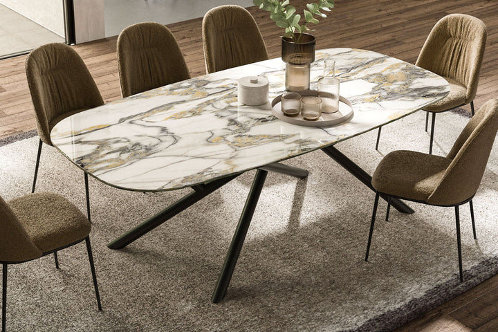 Random Ceramic Dining Table Dining Tables Ozzio Italia
