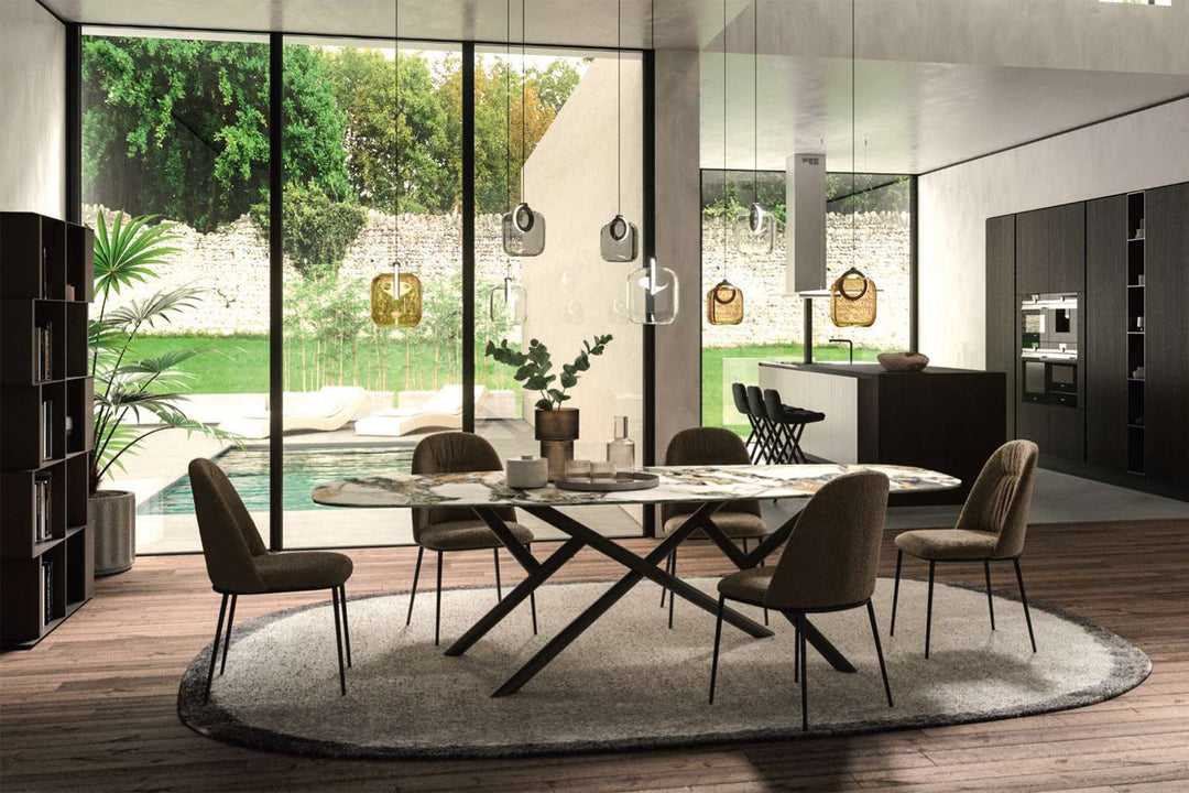 Random Ceramic Dining Table Dining Tables Ozzio Italia