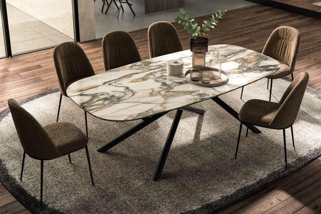 Random Ceramic Dining Table Dining Tables Ozzio Italia