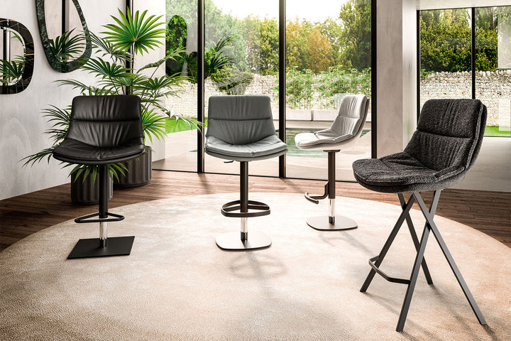 Roy Bar Stool Bar + Counter Stools Ozzio Italia