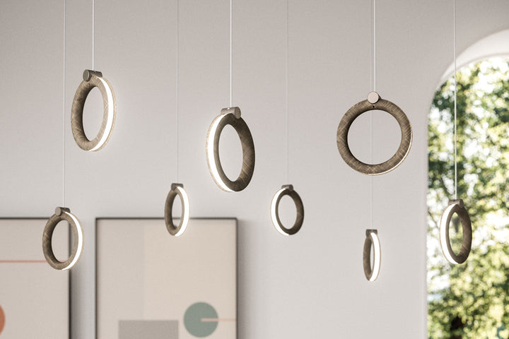 Sole Decentralized Chandelier Ceiling Lights Ozzio Italia