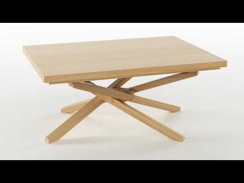 Su E Giu Transformable Coffee Table Coffee Tables Ozzio Italia