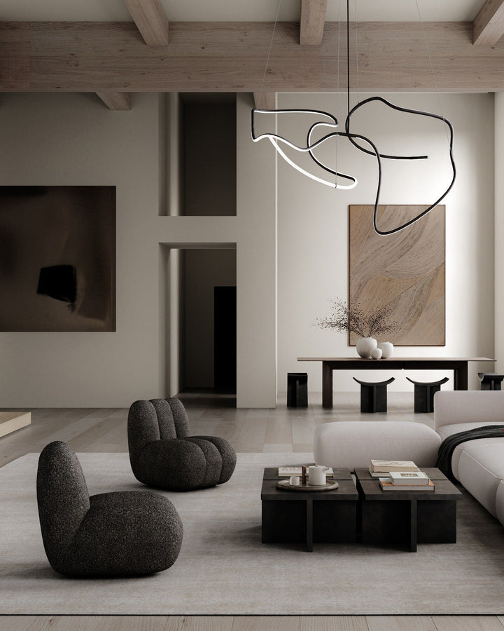 GHOST CHANDELIER BIG - BURNED BLACK Chandeliers 101 Copenhagen   