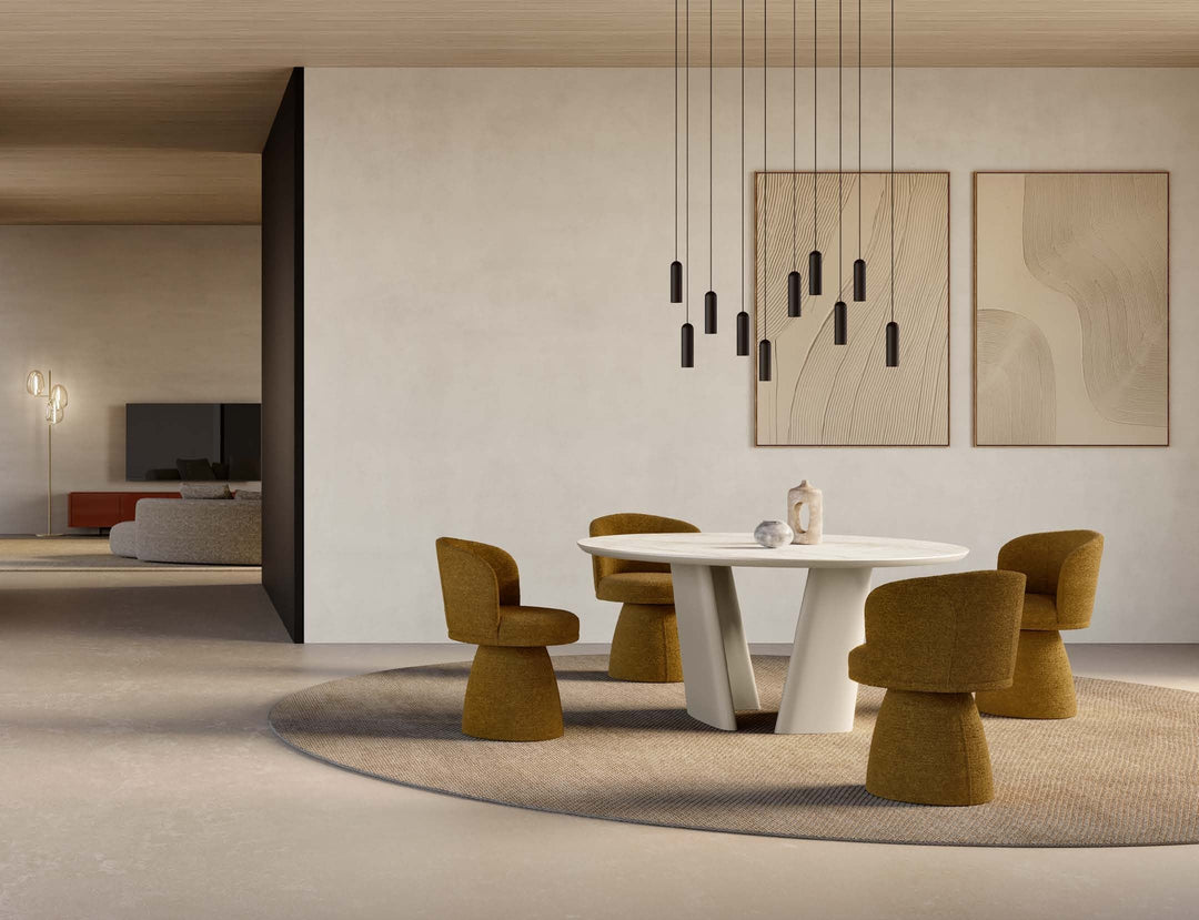 Achille Round Dining Table