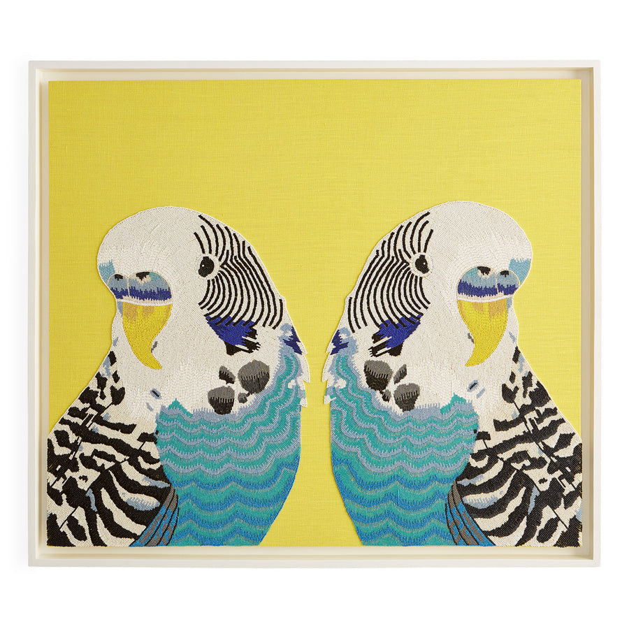 Parakeet Beaded Art Jonathan Adler Default Title