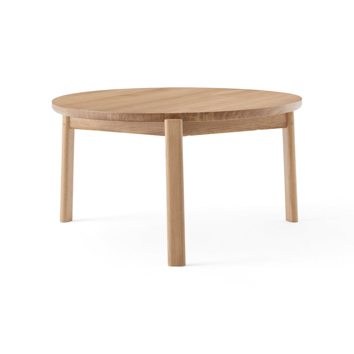 Passage Coffee Table Tables Audo Copenhagen Natural Oak Medium: 27.6 in diameter