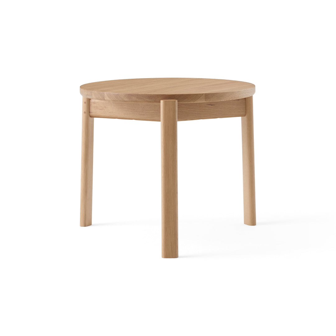 Passage Coffee Table Tables Audo Copenhagen Natural Oak Small: 19.7 in diameter