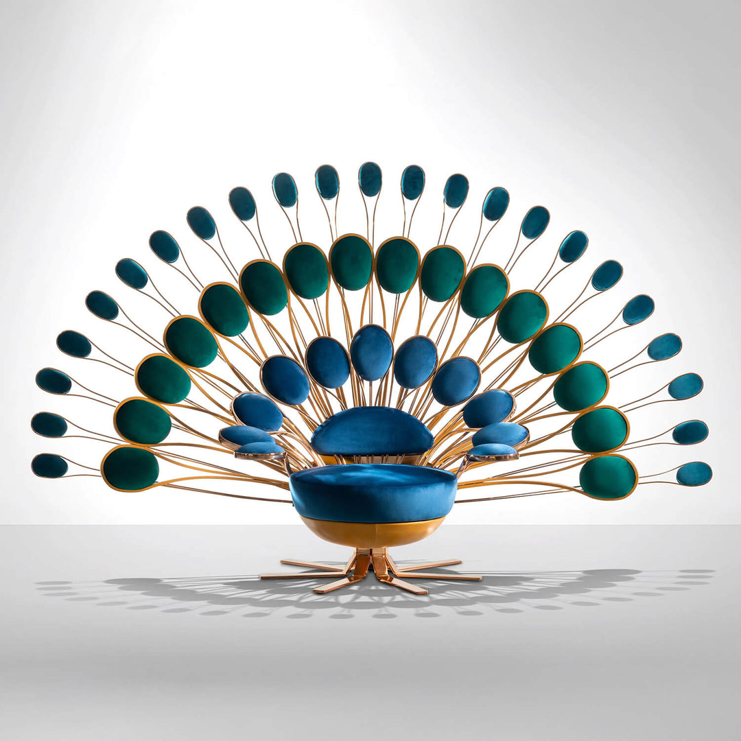 Pavone Throne Lounge Chair Lounge Chairs Visionnaire