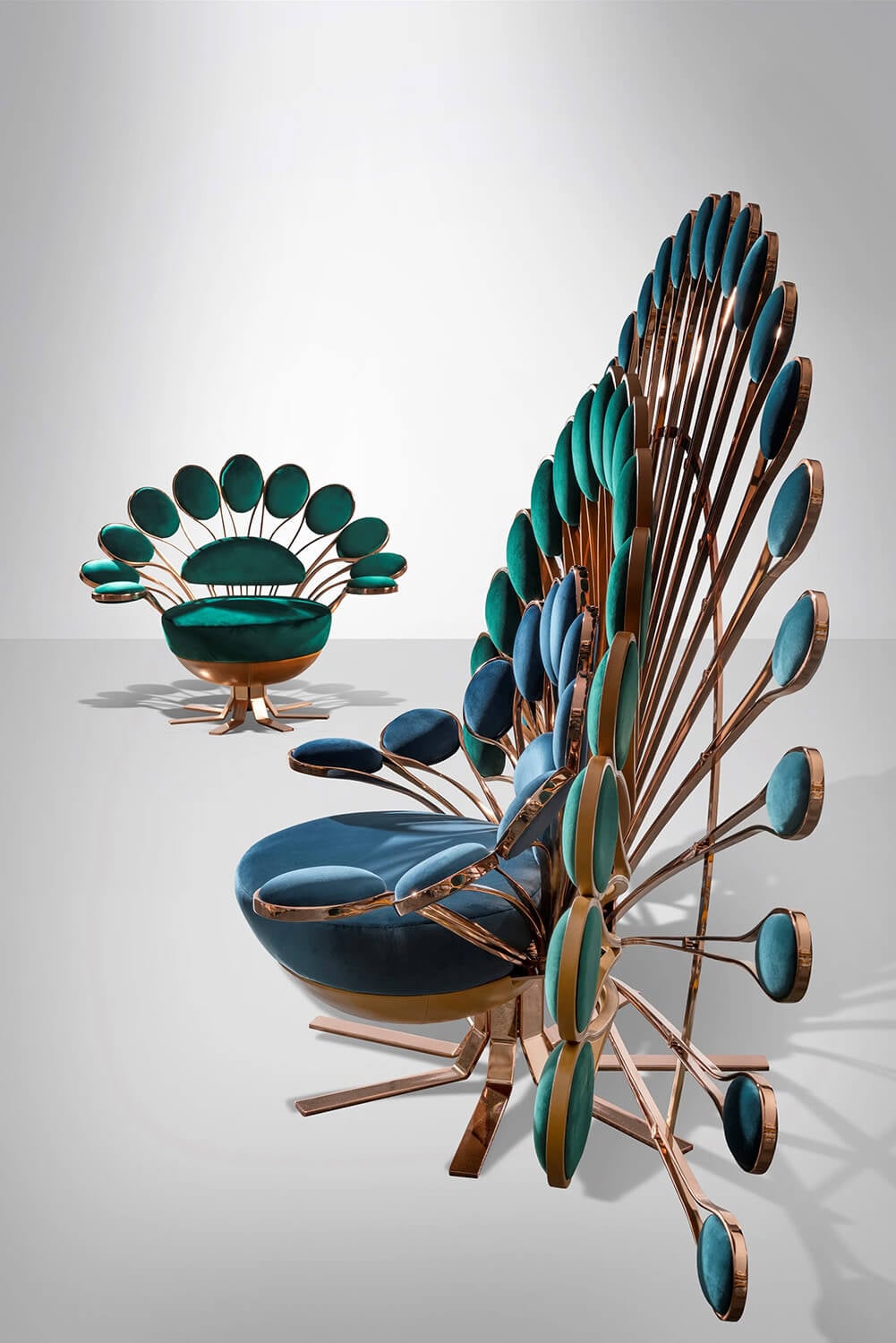 Pavone Throne Lounge Chair Lounge Chairs Visionnaire