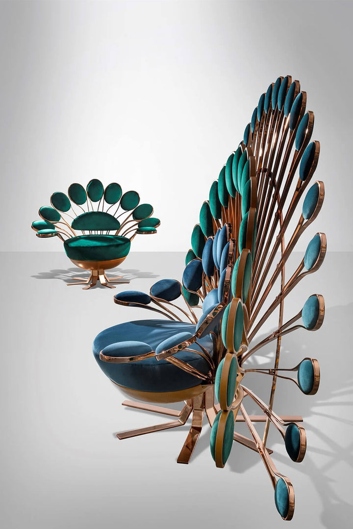 Pavone Throne Lounge Chair Lounge Chairs Visionnaire