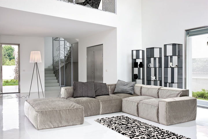 Peanut B Corner Sectional Sofa With Peninsula Bonaldo