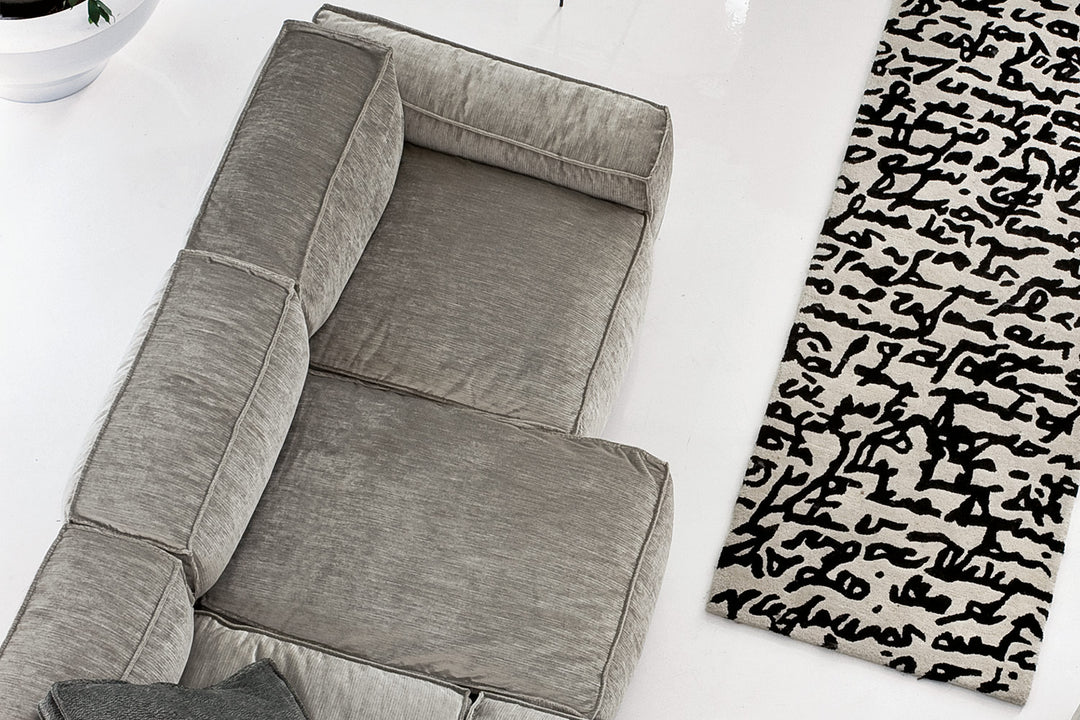Peanut B Corner Sectional Sofa With Peninsula Bonaldo