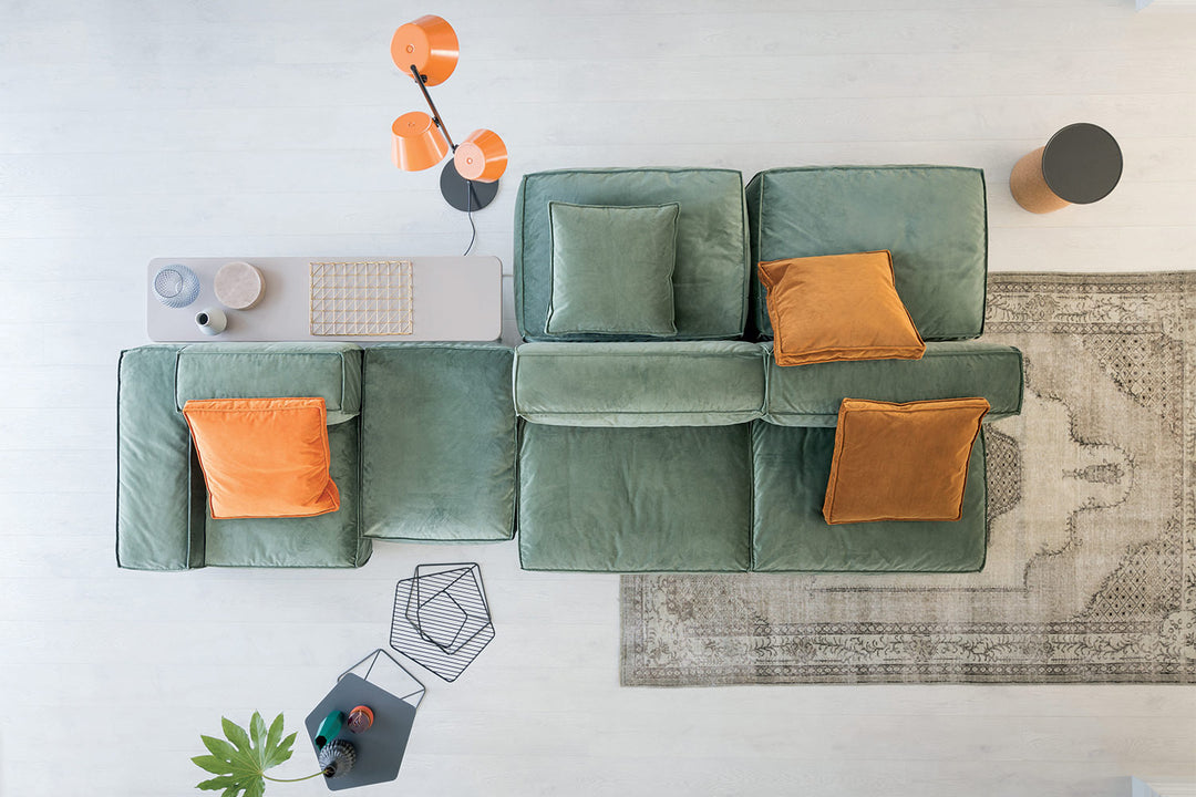 Peanut B Combination 1 Sectional Sofa Bonaldo