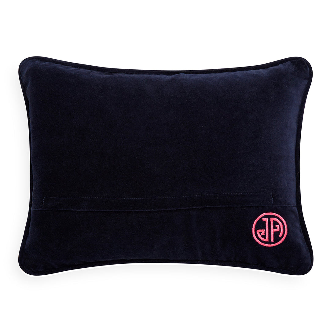 Boss Lady Needlepoint Pillow Jonathan Adler