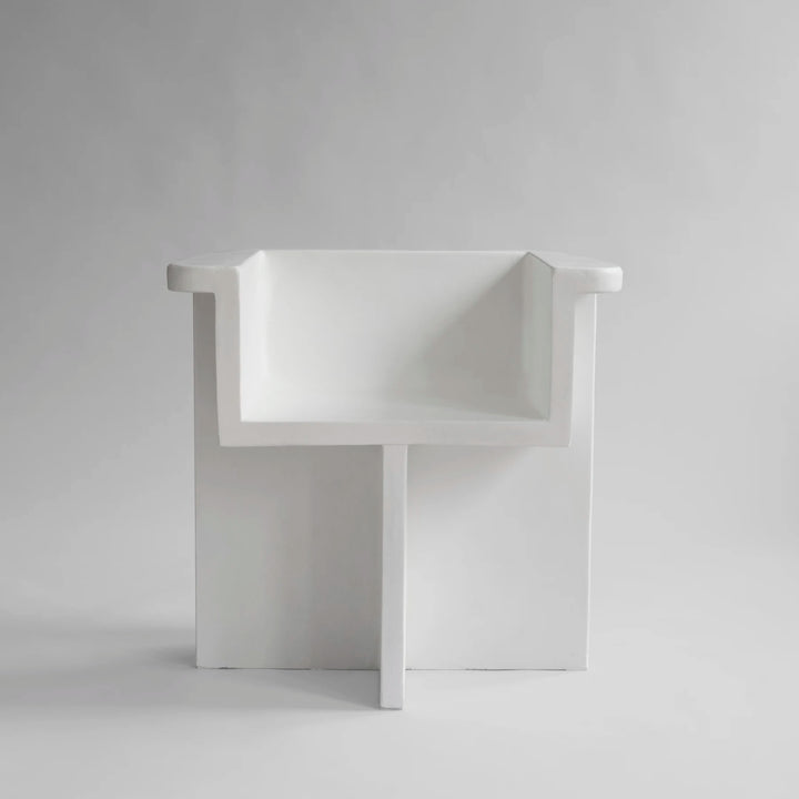 Brutus Dining Chair - Bone White Dinning chair 101 Copenhagen   