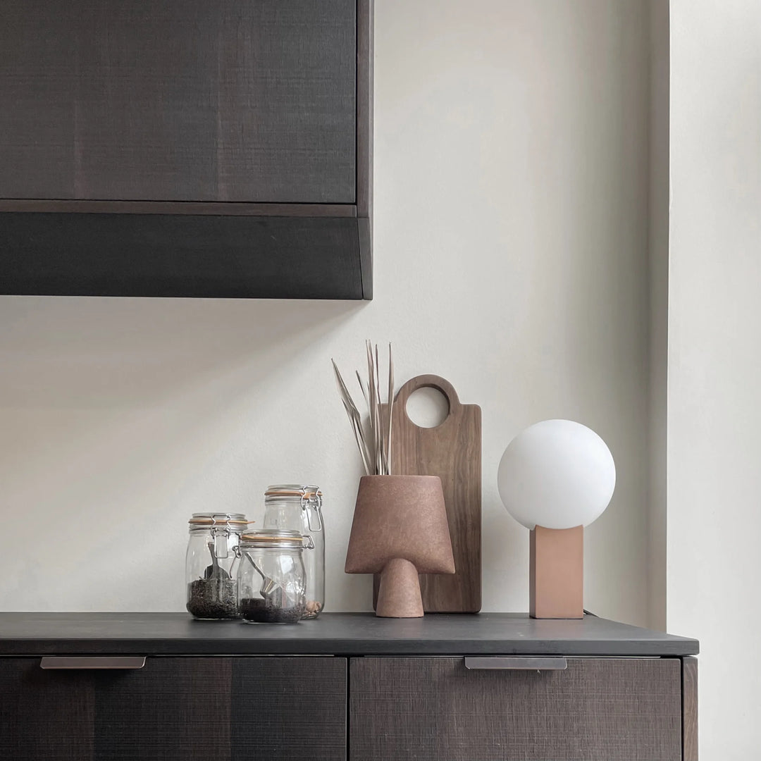 Sphere Vase Square, Mini - Terracotta Vases 101 Copenhagen   