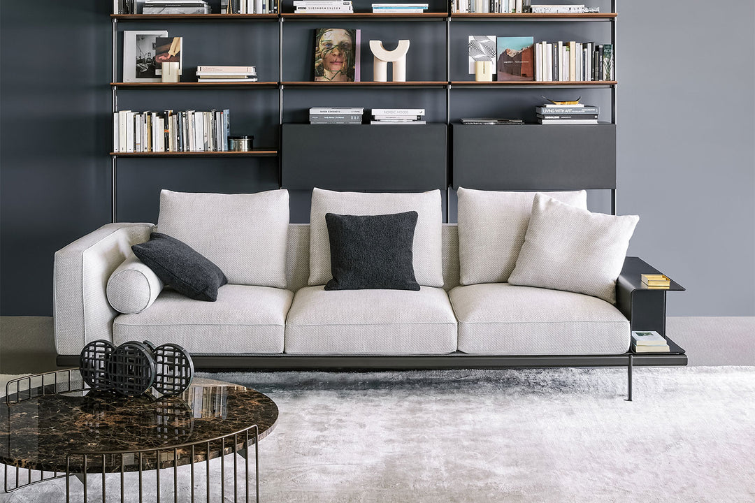 Phil Sofa With Magazine Rack Bonaldo