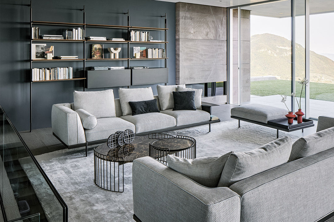Phil Sofa With Magazine Rack Bonaldo