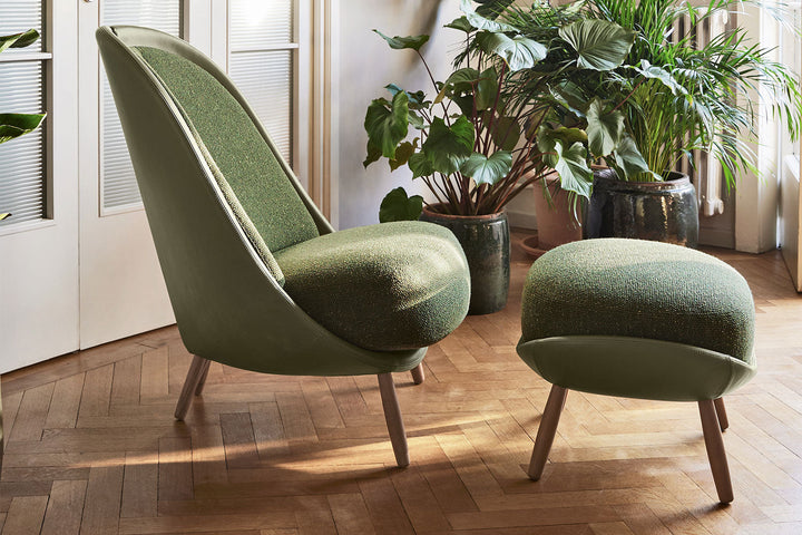 Calatea Footstool Poufs + Stools Pianca