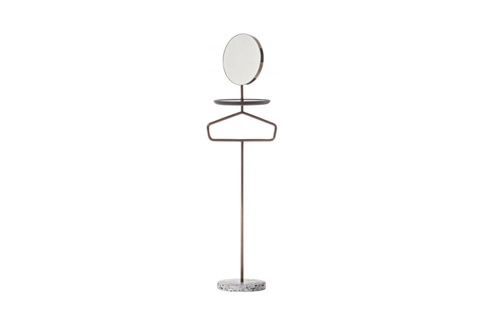 Contralto Coat Rack with Mirror Coat Racks Pianca
