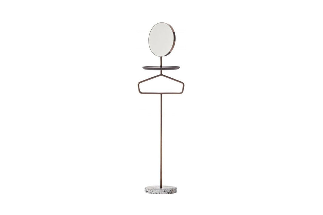 Contralto Coat Rack with Mirror Coat Racks Pianca