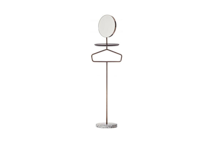 Contralto Coat Rack with Mirror Coat Racks Pianca
