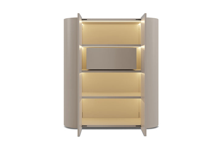 Dedalo Bar Cabinet Quickship Bar Cabinets + Carts Pianca