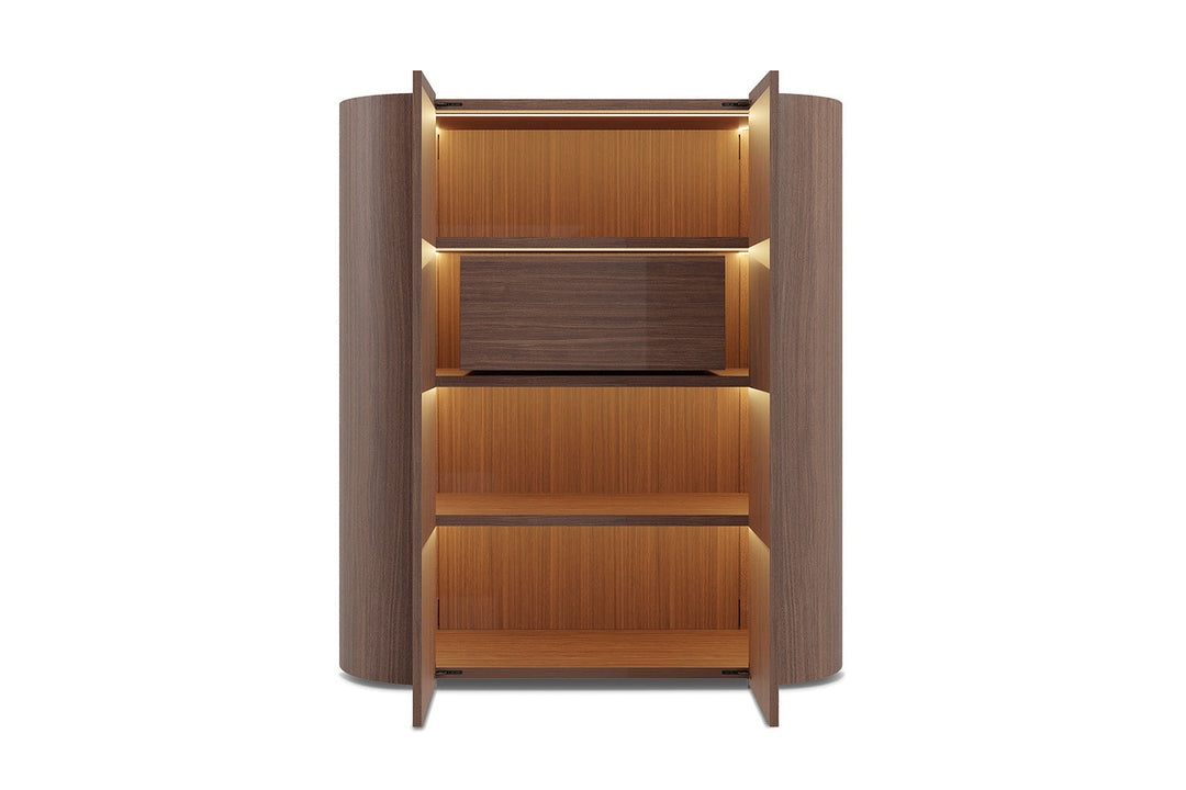 Dedalo Bar Cabinet Quickship Bar Cabinets + Carts Pianca
