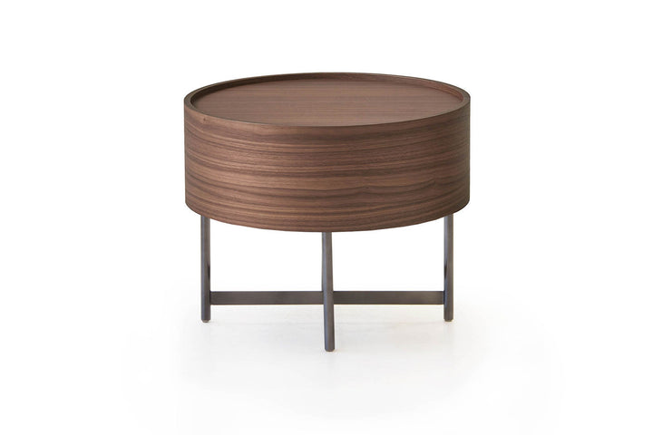 Dedalo Nighstand with Base Quickship Nightstands Pianca
