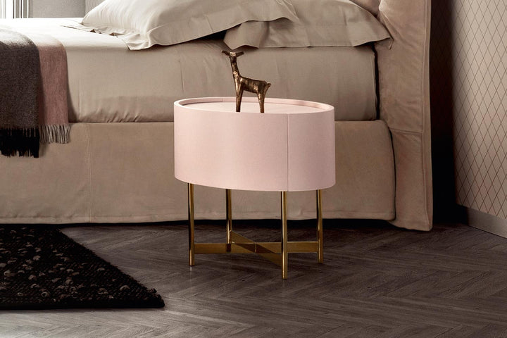 Dedalo Nightstand with Base Nightstands Pianca