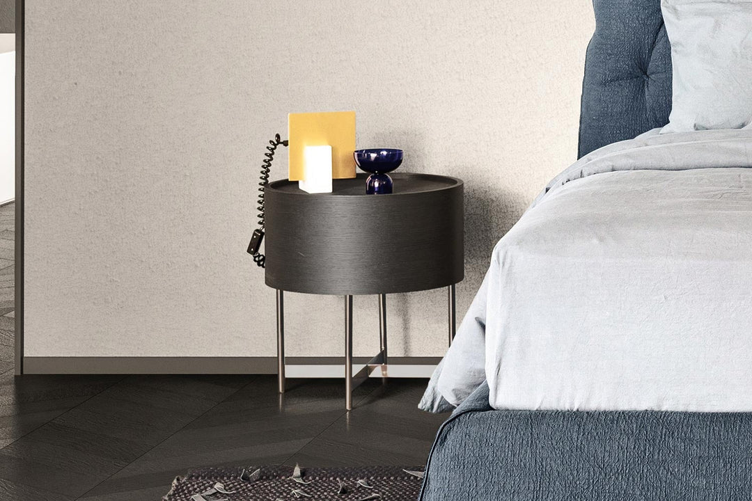 Dedalo Nightstand with Base Nightstands Pianca