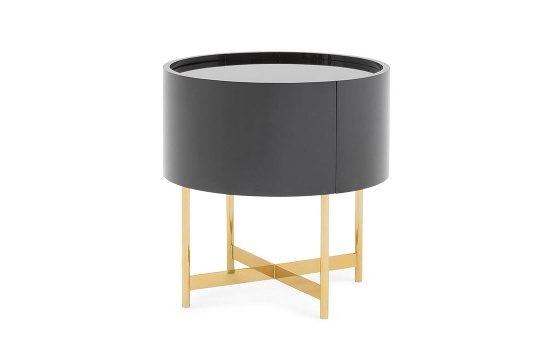 Dedalo Nightstand with Base Nightstands Pianca