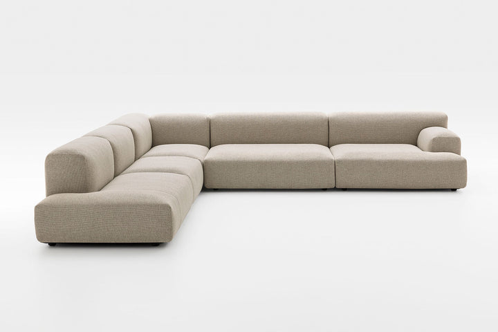 Delano Up Corner Sectional Sofa with Peninsula Sectionals Pianca