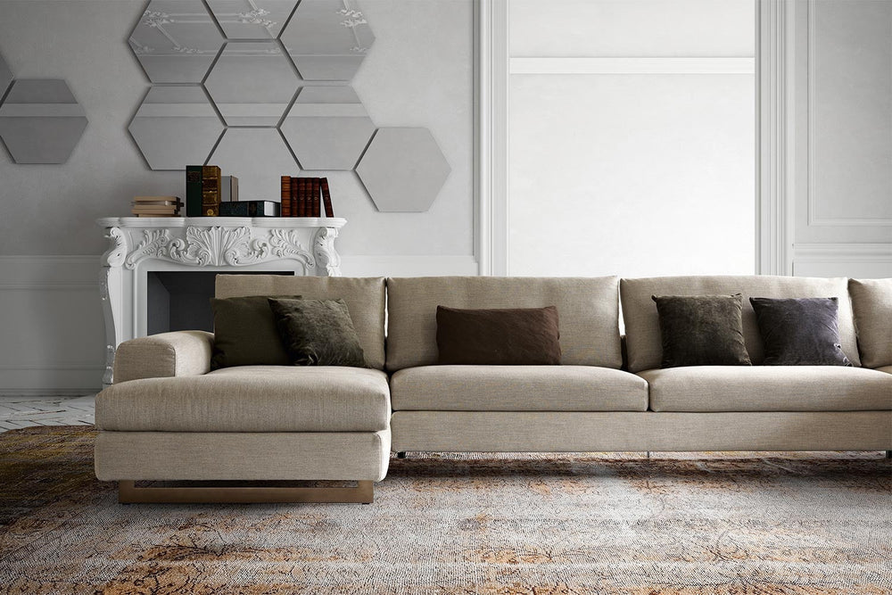 Duo J-Shape Sectional Sofa Sectionals Pianca