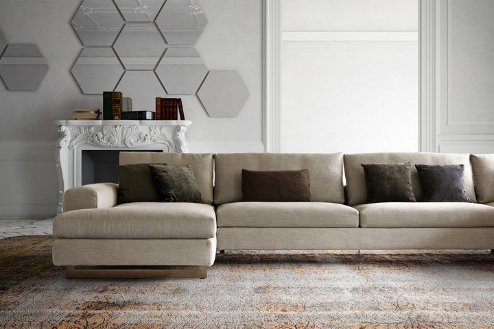Duo J-Shape Sectional Sofa Sectionals Pianca