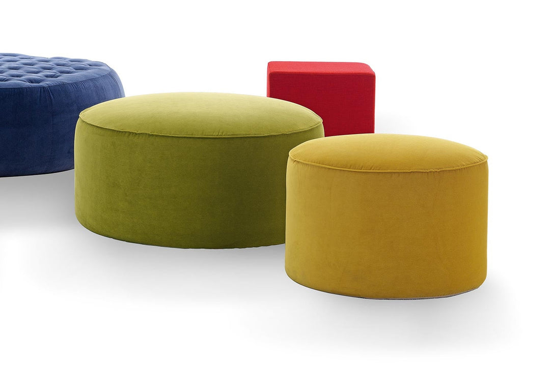 Eden Round Ottoman Ottomans + Stools Pianca