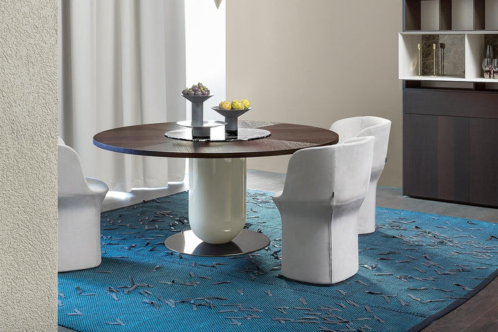 Ettore Dining Table with Lazy Susan Dining Tables Pianca