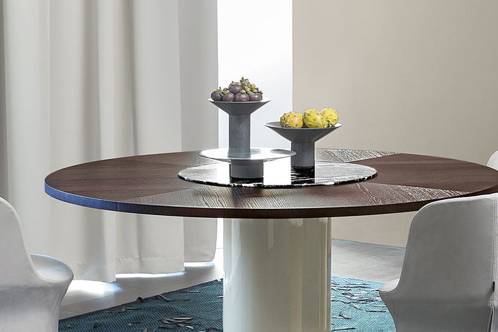 Ettore Dining Table with Lazy Susan Dining Tables Pianca