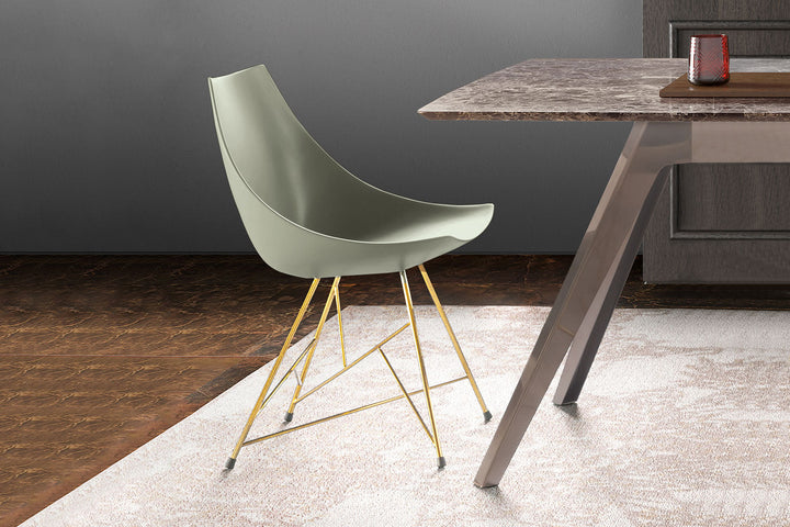 Gamma Dining Chair with Star Base Dining Chairs Pianca