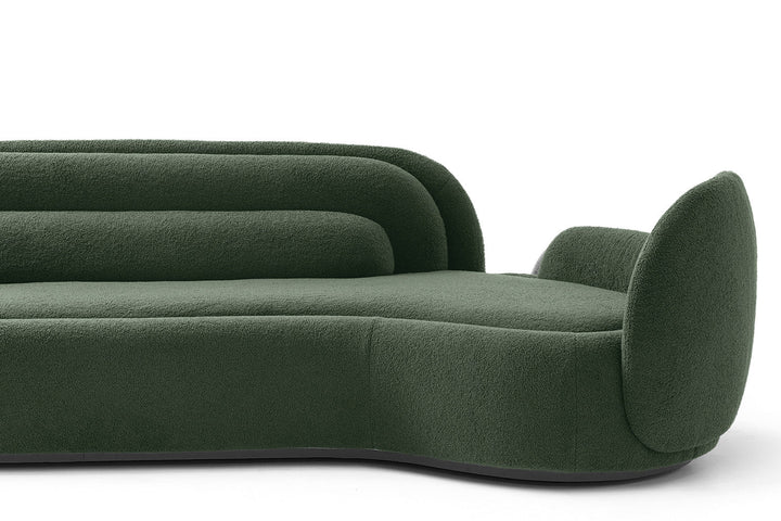 Peonia Angled Sectional Sofa Quickship Sectionals Pianca