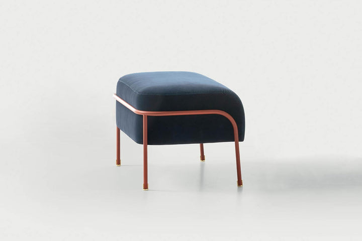 Platea Footstool Ottomans + Stools Pianca